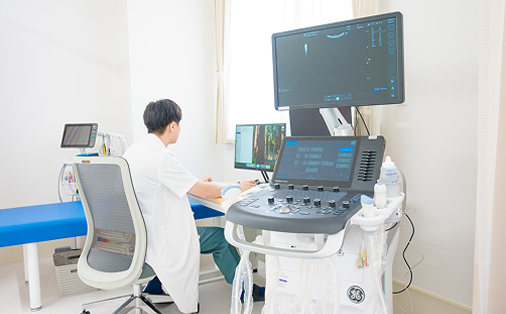 循環器専門医による診察